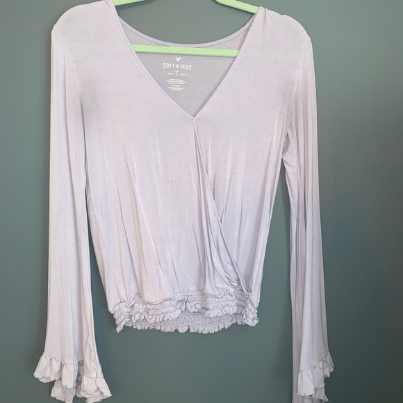 Long belle sleeve top - Picture 2 of 4